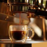 Double Wall Glass Coffee Mugs without Handle - 250 ml (2 Pieces)