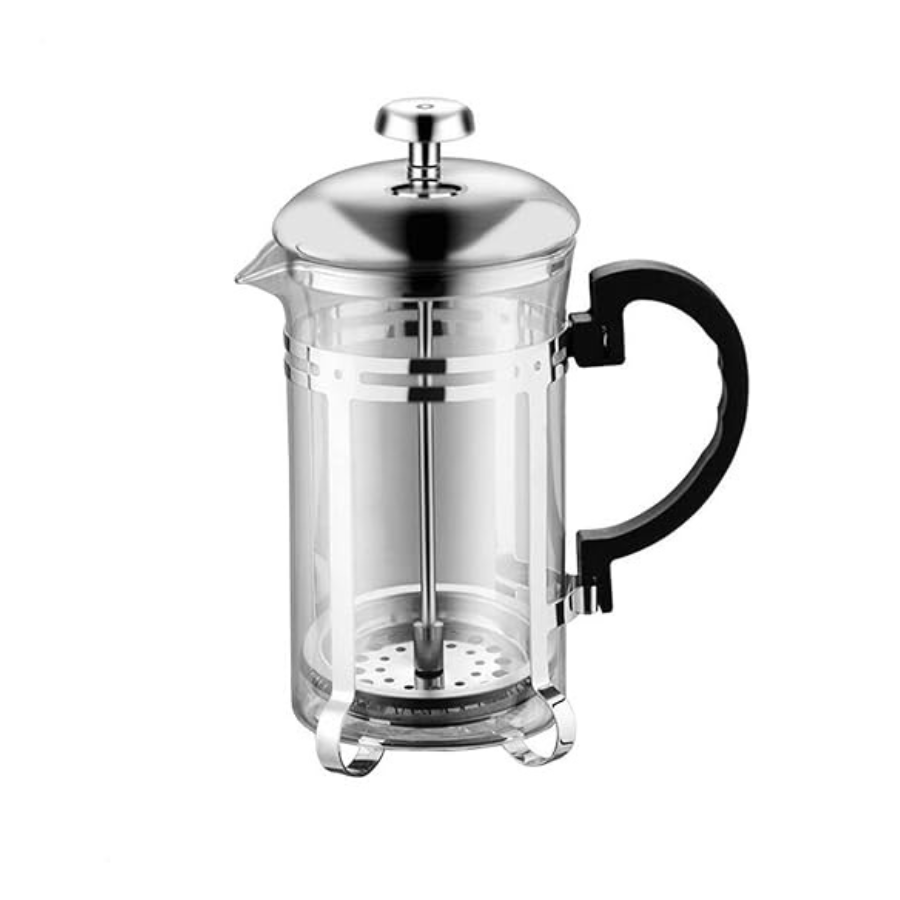 French-Press-Coffee-Maker-Heat-Resistant-Borosilicate-Glass-Brewer.png French Press Coffee Maker | Heat-Resistant Borosilicate Glass Brewer - Image 1