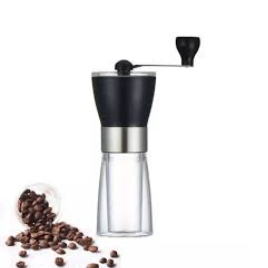 Manual-Coffee-Grinder-with-Ceramic-Burr-Core-Portable-Hand-Grinder.jpg Manual Coffee Grinder with Ceramic Burr Core | Portable Hand Grinder - Image 1