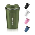 Stainless Steel Thermal Coffee Cup | Thermal Vacuum Flask Insulated Cup Water Bottle | Thermal Coffee Mug (500 ML) - Image 3